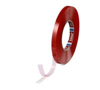 Tesa 4965 - Nastro Biadesivo con Elevata Resistenza al Taglio e Alle Alte e Basse Temperature, Adesivo in Acrilico Top di Gamma, Trasparente (12 mm x 50 m)