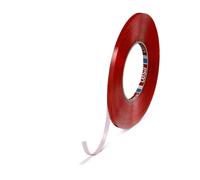 Tesa 4965 - Nastro Biadesivo con Elevata Resistenza al Taglio e Alle Alte e Basse Temperature, Adesivo in Acrilico Top di Gamma, Trasparente (6 mm x 50 m)