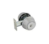 Tesa 517U0CM Hasp di sicurezza per porte, argento(cromo opaco), ingresso 60 e 70 mm