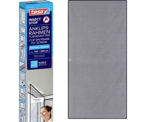 tesa 55360-00002-00 Insect Stop Zanzariera (L x A) 1.2 m x 2.4 m Antracite 1 p