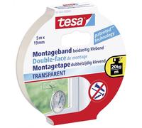 TESA 55744 - Montageband tesa Powerbond® Transparent, 5,0 m x 19 mm