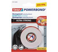 Tesa® 55791 Powerbond Ultra Strong Nastro Adesivo Di Montaggio 19Mm X 1.5M