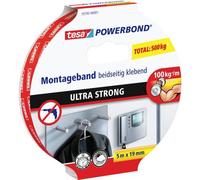 TESA 55792 - Nastro di montaggio tesa Powerbond® Ultra Strong, 5,0 m x 19 mm
