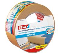 Tesa 56172-00003-11 Nastro Di Installazione Universale 25 M X 50 Mm Doppia Faccia, Transparent, 25m x 50mm