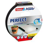 Tesa 56339-00002-01 extra Power Perfect Adhesive Tape 25 m x 19 mm Black - NUOVO