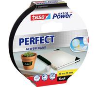 tesa 56339-00002-01 PERFECT Nastro in tessuto ® extra Power Nero (L x L) 25 m