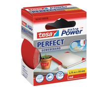 Nastro adesivo telato XP Perfect - 38 mm x 2,7 m - rosso - Tesa