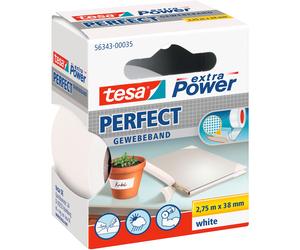 Tesa® 56343 Nastro Tessile Extra Potente - Bianco - 38Mm X 2.75M