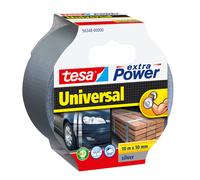 TESA - 56348-00000-09 - Nastro adesivo Extra Power Universal - 50 mm x 10 m - tela plastificata - grigio - Tesa - 74838 - Conf. da 1 Pz. - 56348-00000-09