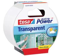 TESA 56349 TR - Nastro tessuto Tesa Extra Power®, 10 m x 48 mm, trasparente