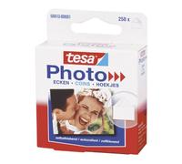 Tesa 56613 - Adesivi ad angolo per foto (Confezione da 250)