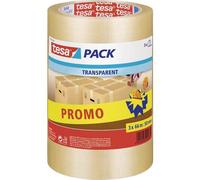 tesa 57008-00000-02 Nastro adesivo pack® Trasparente (L x L) 66 m x 50 mm 1 pz