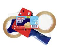 tesa 57195-00000-01 Dispenser per nastro adesivo pack® Trasparente (L x L) 66