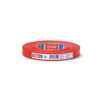 tesa 57230-00004-02 Fabric Tape 19 mm x 50 m Red, 50m:19mm 50m:19mm Red