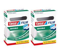 Tesa 57335-00001-00 Tesafilm Adhesive Tape - Matt Invisible (Confezione da 2)