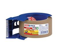 Tesa 57424-00003-02 Nastro da Imballo Acrilico e Dispenser Manuale, Avana