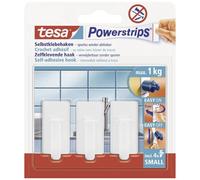 tesa 57530-00013-20 POWERSTRIPS® Ganci adesivi Small Classic Bianco Contenuto: