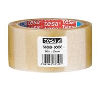Tesa 57689-00000-00 Nastro da Imballo Acrilico, Svolgimento Silenzioso, Trasparente