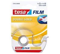 Nastro biadesivo Tesa Film - 158941 Nastro biadesivo 12 mm X 7,5 m di colore trasparente in confezione da 1 Pz.