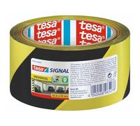 Tesa 58133-00000-00 Nastro Adesivo da Segnalazione, Giallo/Nero