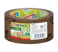 Tesa 58155-00000-00 Tesapack Eco & Strong Nastro da Imballo Adesivo, 66m-50mm, Avana