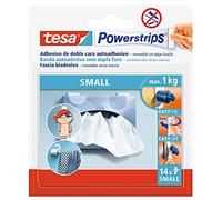 Tesa 58560-00000-01 Powerstrips 14 Strisce Biadesive Rimovibili, Small