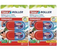 Tesa 603137 MiniRoller Permanente (Confezione da 2)