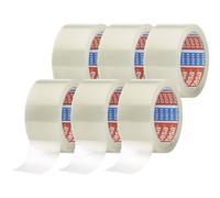 tesa 64014-500-00 pack Nastro adesivo Trasparente (L x L) 66 m x 50 mm 6 pz.