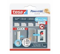 tesa 77721-00030-00 Powerstrips CLICK Powerstrips CLICK Slim - pad adesivi a s