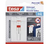 tesa 77777 Gel di velcro regolabile Bianco Contenuto: 2 pz.