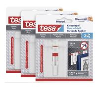 tesa 77777 Gel di velcro regolabile Bianco Contenuto: 6 pz.