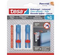 tesa 77778 Tela di velcro Bianco Contenuto: 2 pz.