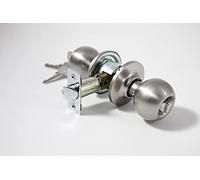 Tesa Assa Abloy 3900U0NS Set Di Pomelli A Sfera Per Porte Nichel Satinato Funzione 00