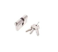 TESA ASSA ABLOY 52003535N Cilindro europeo TE5, 35 x 35 mm, nichelato, per serrature a profilo europeo per porte residenziali e commerciali, installazione semplice dall’esterno con una sola vite