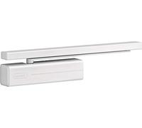 Tesa Assa Abloy DC500-D9016 Chiudiporta con Guida Scorrevole per Porte, Bianco, DC500