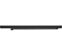 Braccio a slitta nero per chiudiporta dc300 g193 - mm.505 - nero ral9005 (dcg193