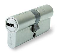 Tesa Assa Abloy M8503045N Cilindro Di Sicurezza Standard T80 Nichelato 30 x 45 mm Chiave - Chiave a camma corta