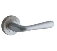 Tesa Assa Abloy mdu5r800ns Maniglia residencial Dublín, nichel satinato