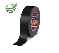 tesa Band 4651 - Nastro in tessuto ad alte prestazioni, larghezza e colori (19 mm x 50 m, nero)