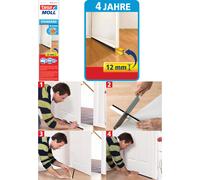 tesa Binario di tenuta della porta STANDARD trasparente