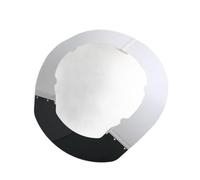 Tesa del casco con protezione antiriflesso e visiera larga | Protezione per il collo integrale per lavorare all'aperto con dissipazione del calore e telaio ventilato per uso industriale