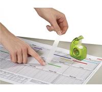 tesa dispenser di pellicola adesiva Easy Cut manuale, verde, 33 m verde