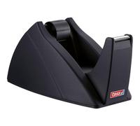 tesafilm Easy Cut Professional Dispenser da Scrivania, Dispenser per nastro adesivo, Antiscivolo, Per rotoli tesafilm di dimensioni fino a 33 m x 19 mm, Colore: Nero