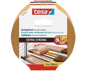 Tesa Doppio Lato Verlegeband Extra Forte Adesivo 25m X 50mm