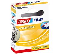 TESA 57910 - tesafilm® biadesivo, 7,5 m x 12 mm, 1 rotolo