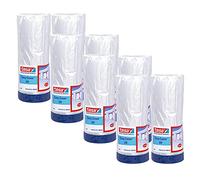 tesa Easy Cover 4369 Nastro da Imbianchino UV con Pellicola, Set da 8, Blu