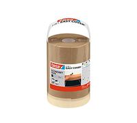 tesa Easy Cover UNIVERSAL Paper - 2in1 carta per mascherature con nastro adesivo per lavori di pittura e ristrutturazione - 25 m x 18 cm