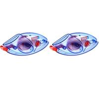 Tesa EcoLogo usa e getta, nastro biadesivo (PET) resistente agli strappi, 8,5 m x 8,4 mm (Confezione da 2)