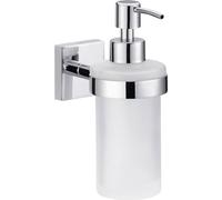 Tesa Ekkro Portasapone, Metallo Cromato Lucido, Autoadesivo, Tecnologia di Montaggio Adesiva, 51mm x 110mm x 131mm
