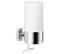 tesa Elegaant Dispenser Sapone Liquido - Portasapone adesivo in metallo inox cro